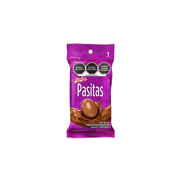 Calii | Pasitas cubiertas de chocolate Ricolino 53g